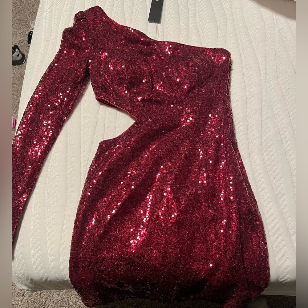 Sparkly Red holiday dress